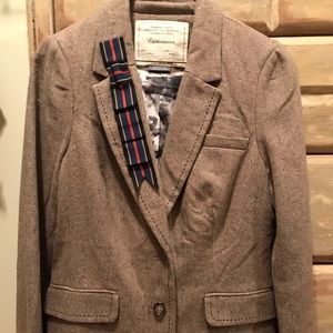Anthropologie Tweed Blazer